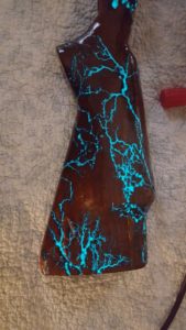 colored resin gunstock